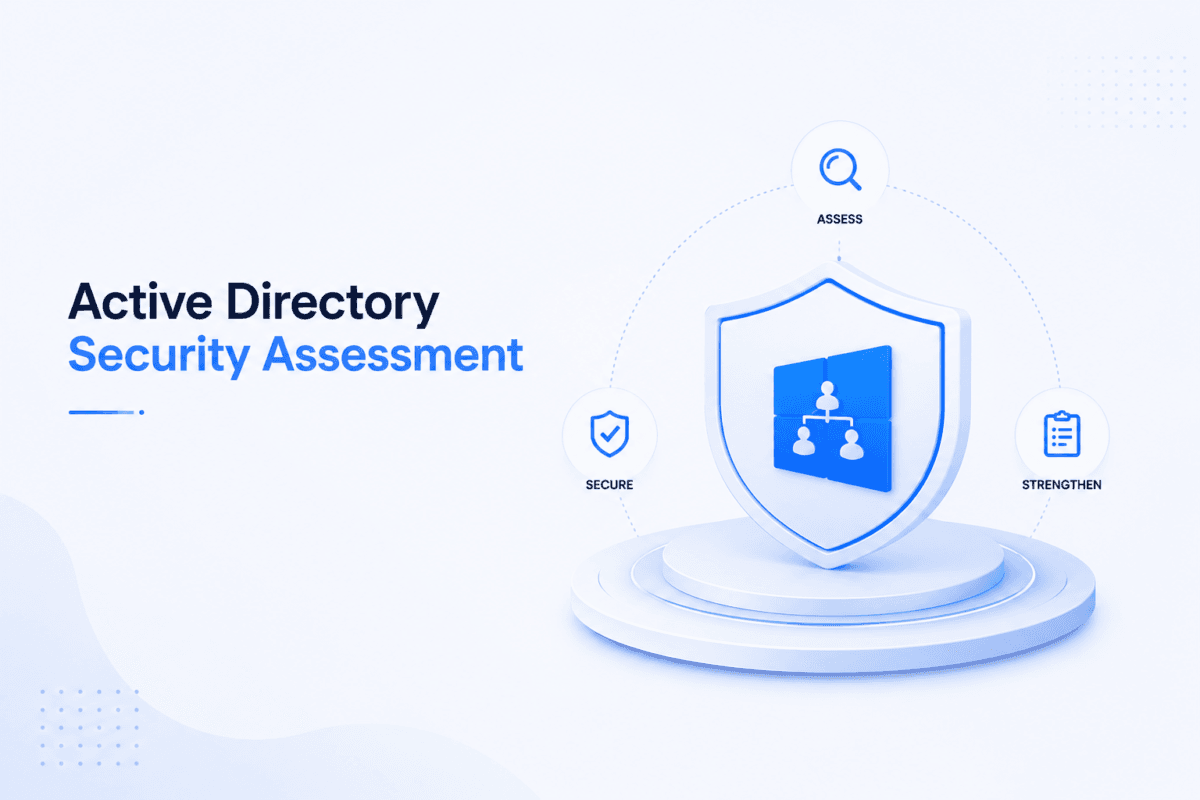 Cybersecurity experts reviewing Active Directory security risks