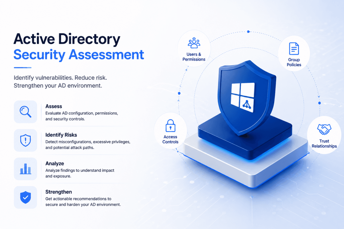 Active Directory Security Assessment for privilege escalation and identity security analysis