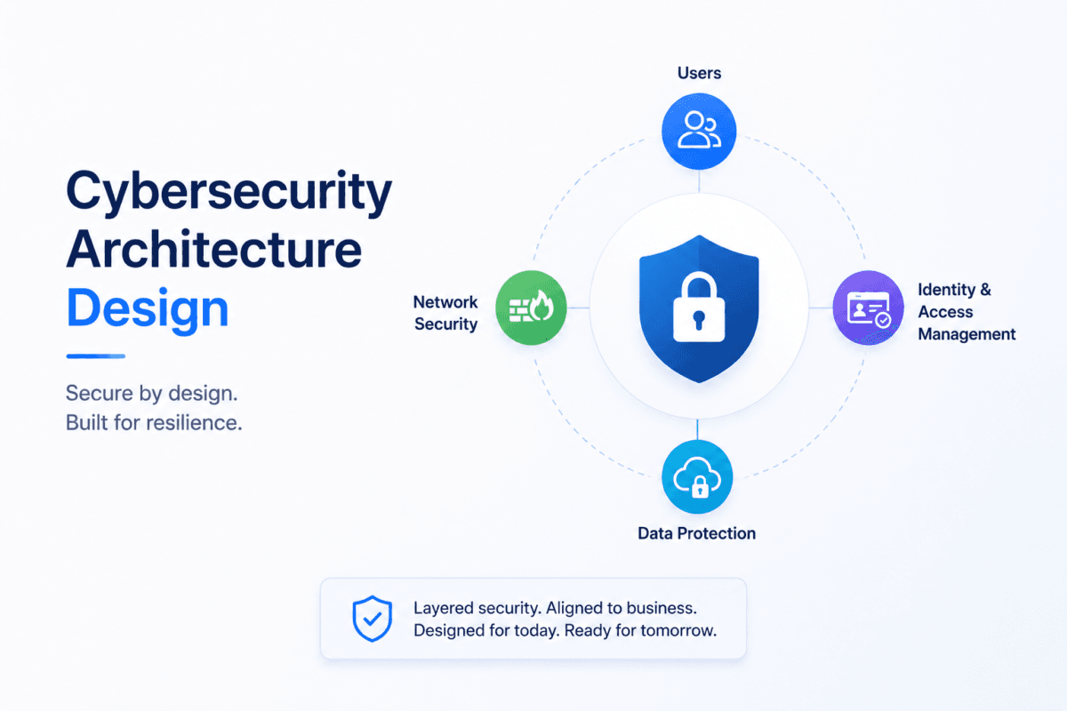 Cybersecurity architecture design and security framework implementation for enterprises