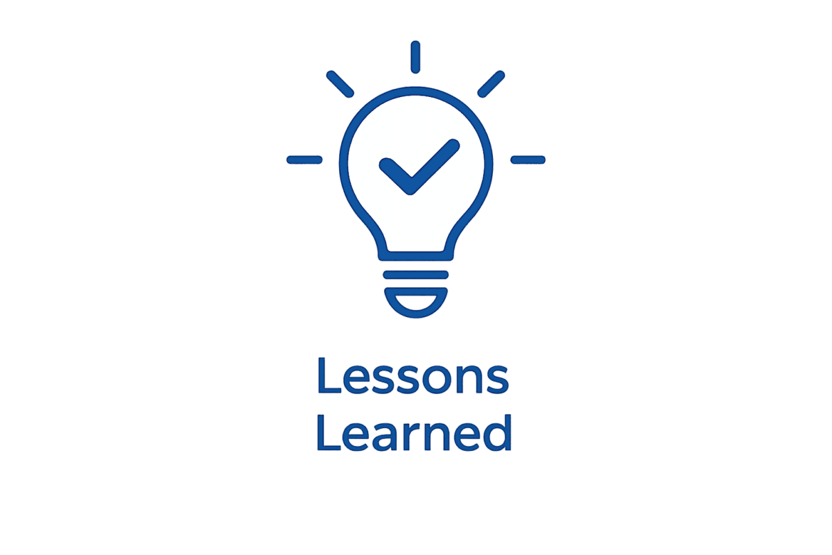 Lessons Learned