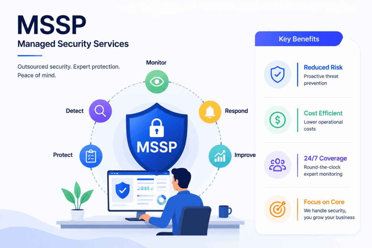 MSSP managed security services monitoring threats and protecting business systems