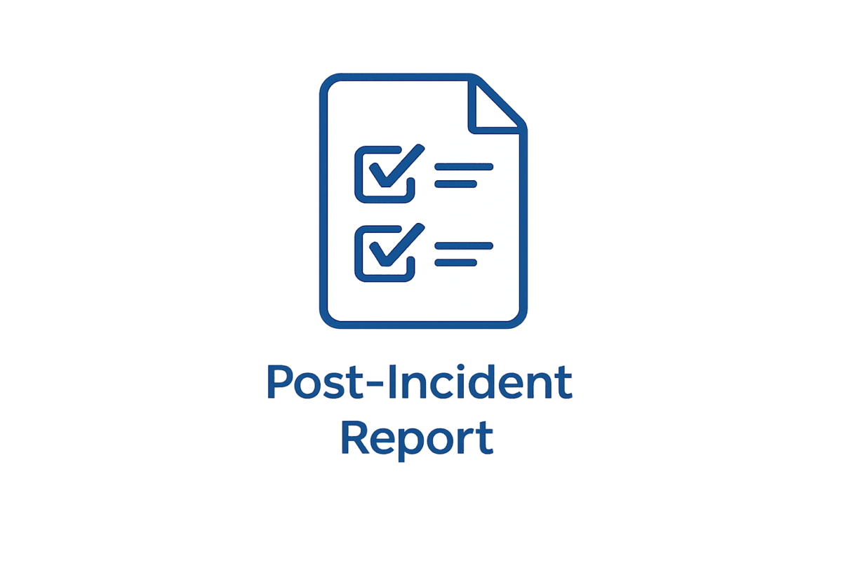 Post-incident-report