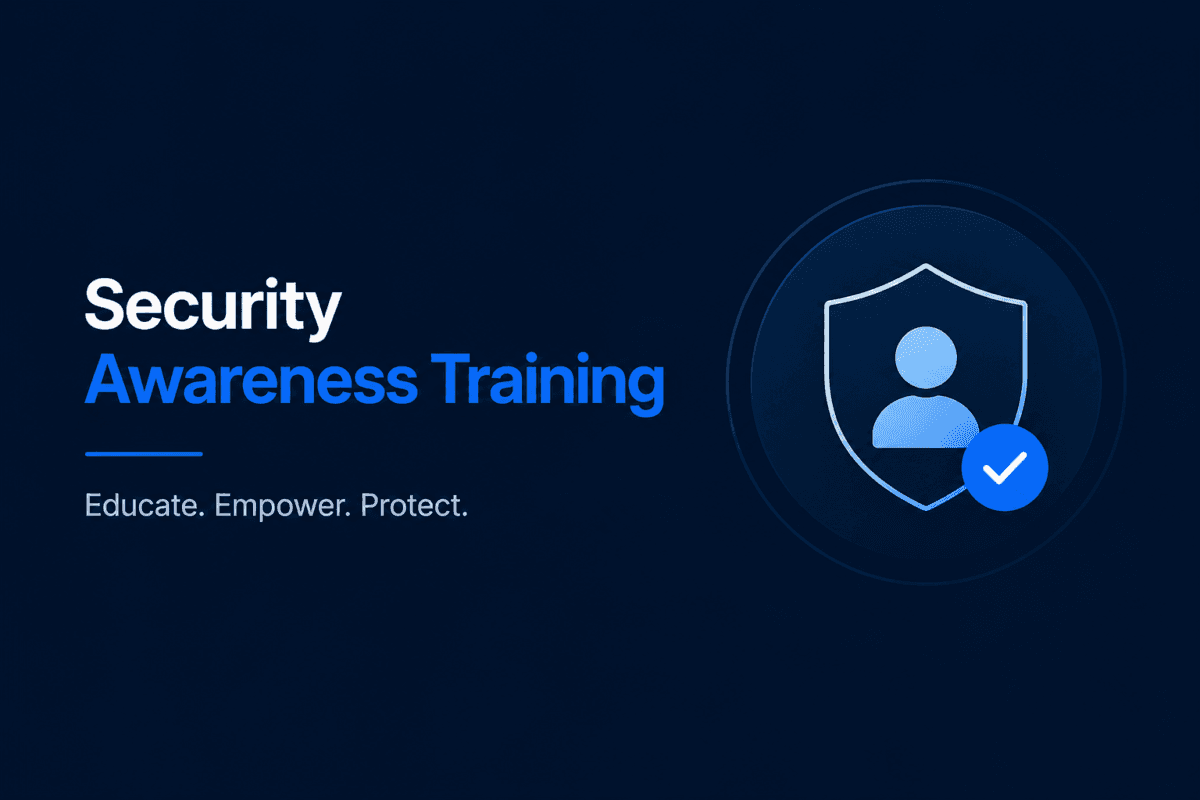 Security awareness training helping employees recognize cyber threats