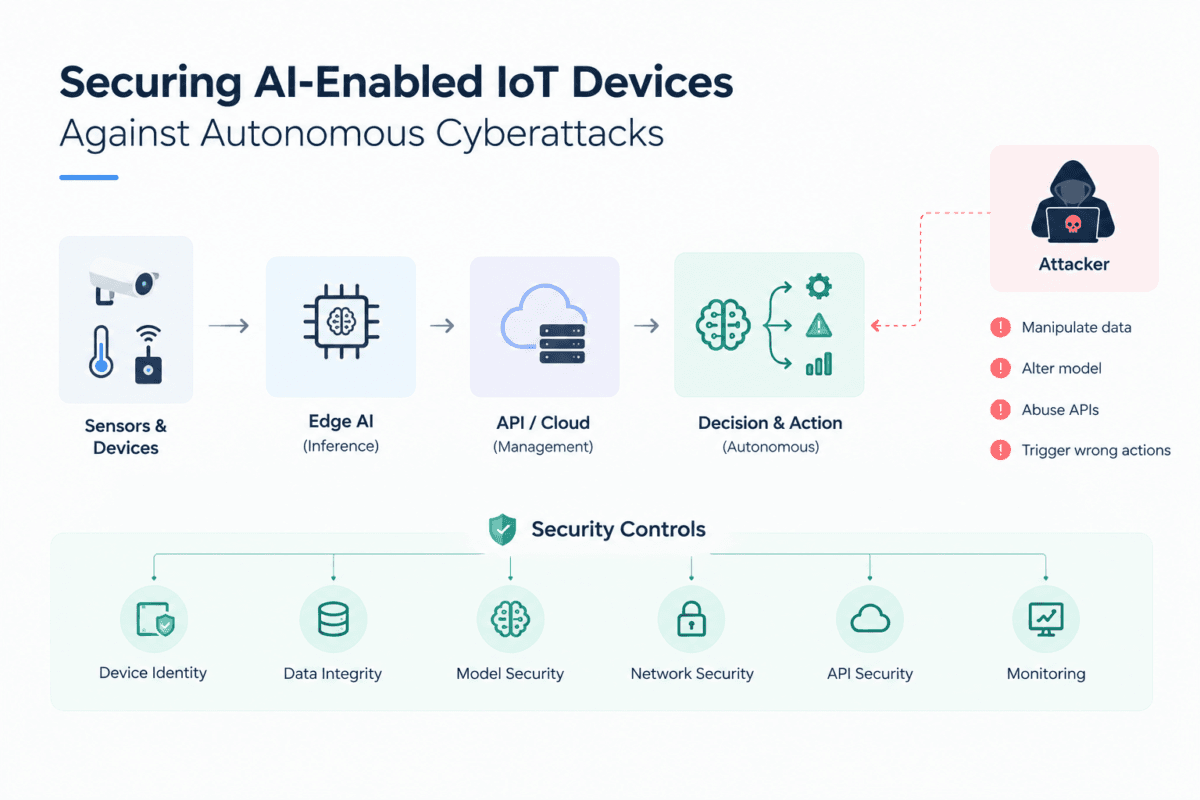 Securing AI enabled IOT security